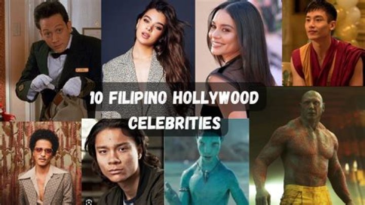 10 Hollywood celebrities you might not know have Filipino Blood