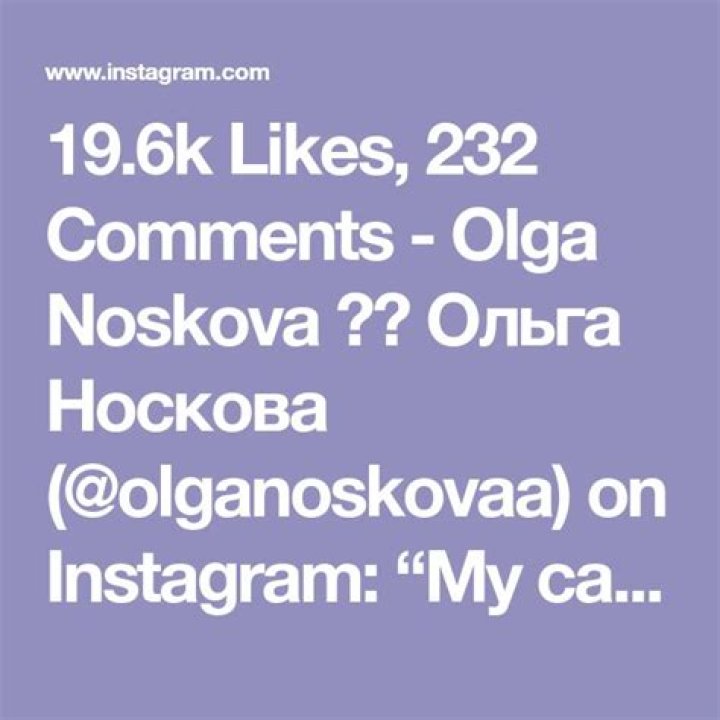 17 Likes, 1 Comments Olga Williams (olga_karen_williams) on
