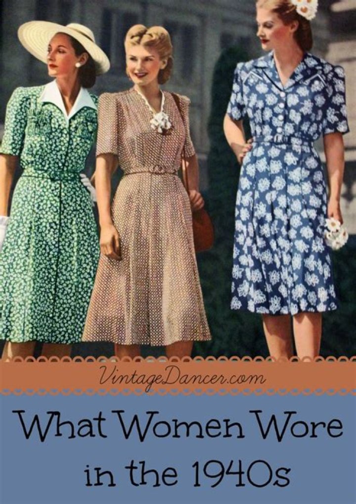 1940s Fashion What Did Women Wear in the 1940s?