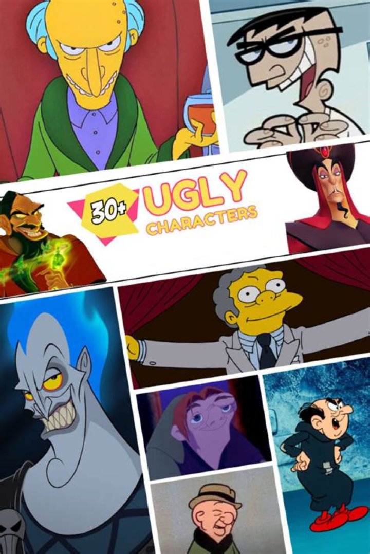50 ugly cartoon characters memorable thanks to their design Legit.ng