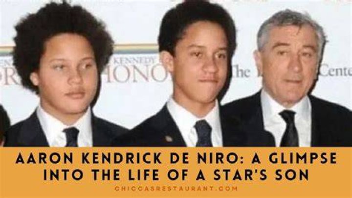 Aaron Kendrick De Niro Is Biracial Lives a Quieter Life than Twin