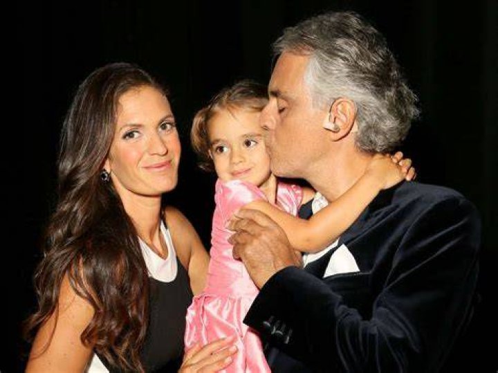 Andrea Bocelli Wife And Kids / Italian singer Andrea Bocelli, his wife