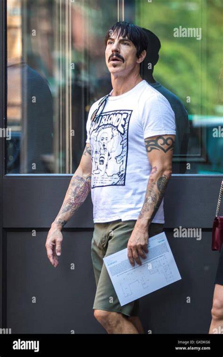 Anthony Kiedis goes apartment shopping with his son Everly Bear Kiedis