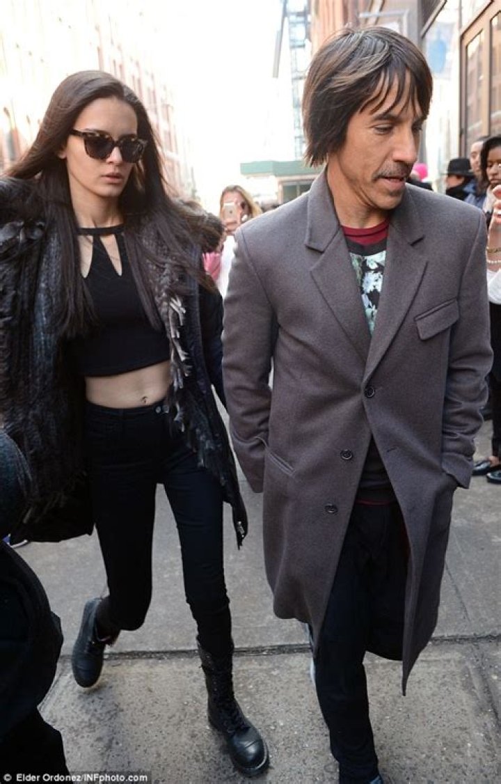 Anthony Kiedis takesmystery to New York Fashion Week Daily