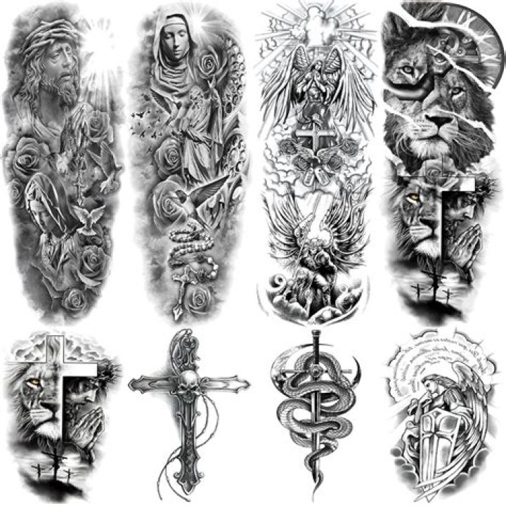 Arm Religious Tattoo Printable Calendars AT A GLANCE