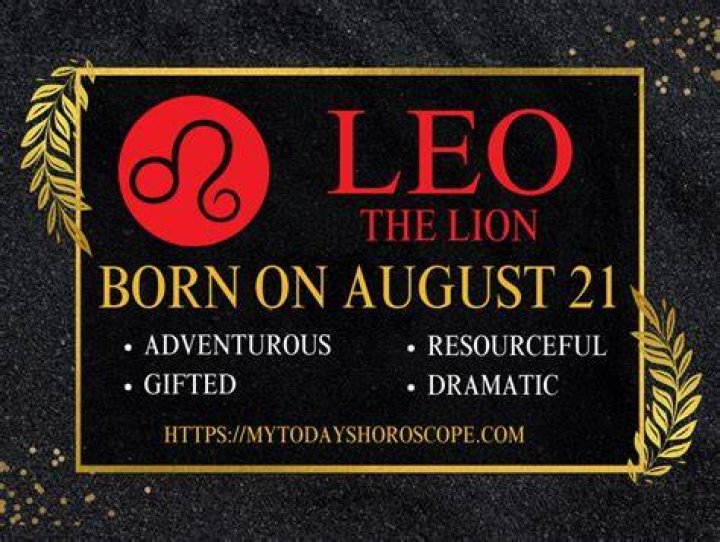 August 21 Zodiac (Leo) Horoscope Birthday Personality and Lucky Things