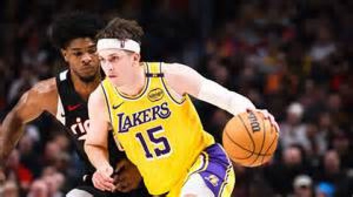 Austin Reaves' girlfriend Jenna Barber celebrating Lakers run