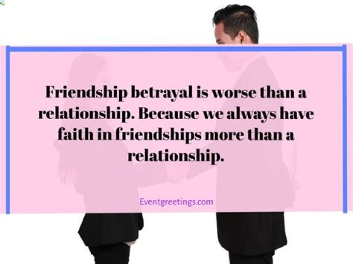 Betrayal In Friendship Sad