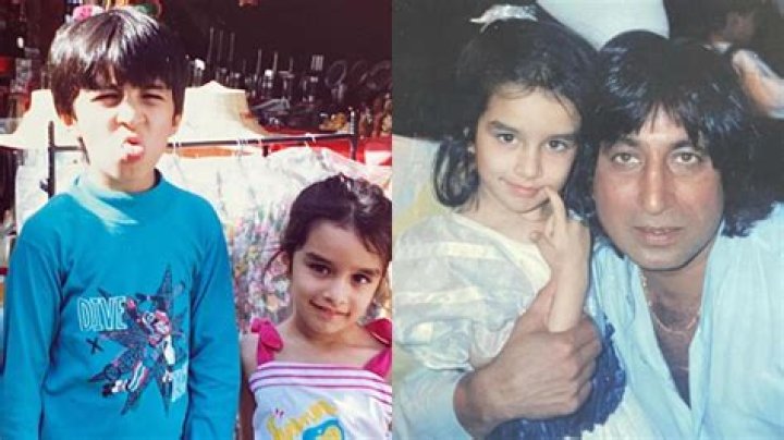 Birthday Special Shraddha Kapoor’s childhood pictures are pure