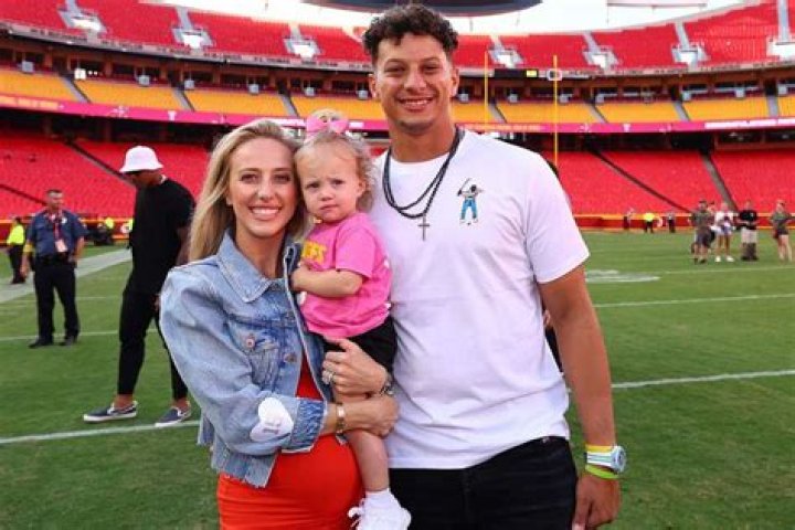 Brittany Mahomes and Daughter Sterling Go on Field to Celebrate Patrick