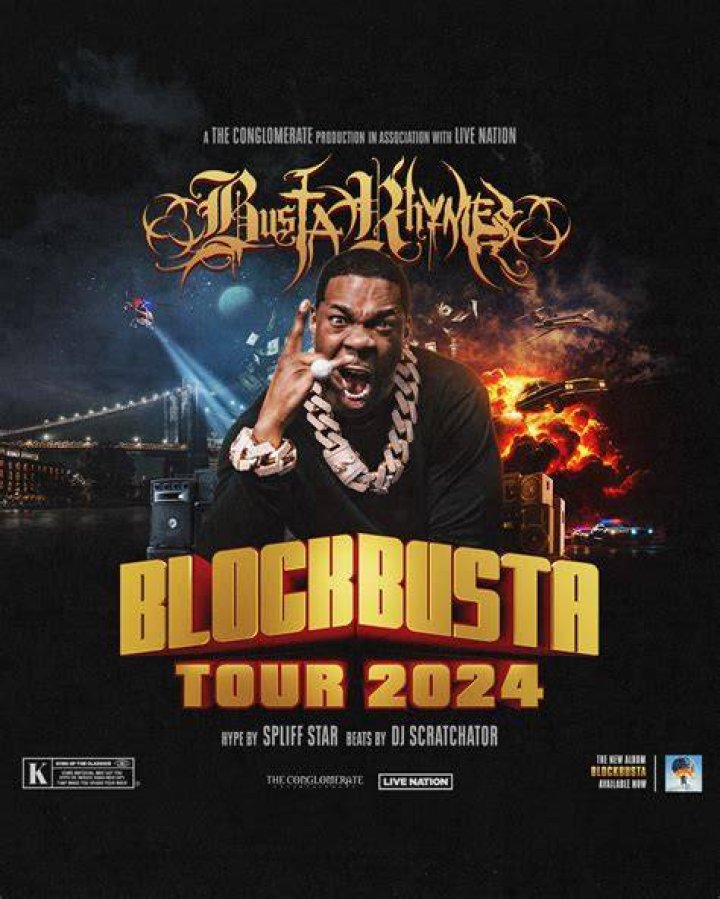 Busta Rhymes Announces Dates For His 'Blockbusta Tour 2024' iHeart