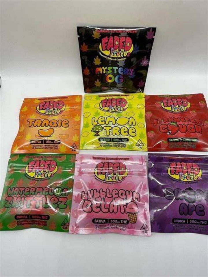 Buy Faded Fruits Gummies Faded Fruits Gummies For Sale