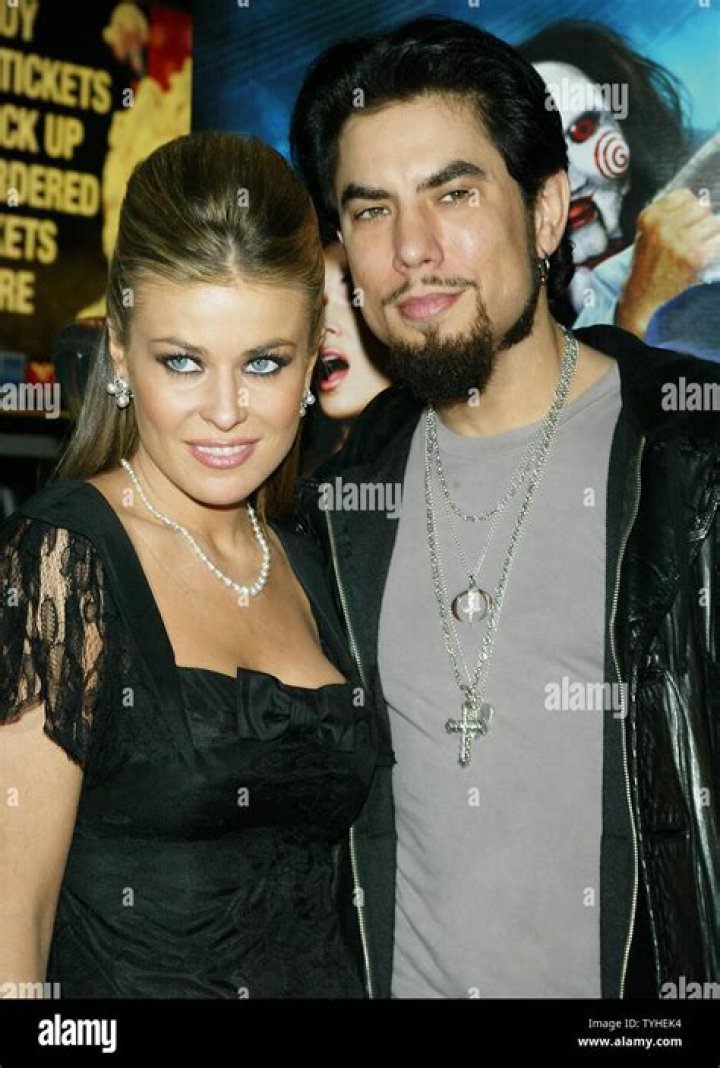 Carmen Electra & Husband Dave Navarro At The 2003 Billboard Music