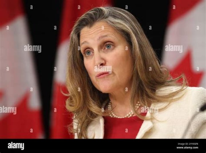 Chrystia Freeland Deputy Prime Minister Maud Styles