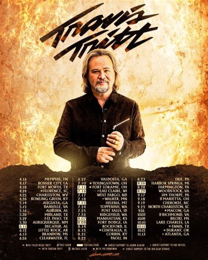 Country Star Travis Tritt’s Tour Bus Sideswiped in Crash That Killed 2
