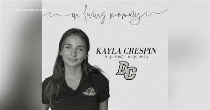 Delta College studentathlete Kayla Crespin killed in crash CBS