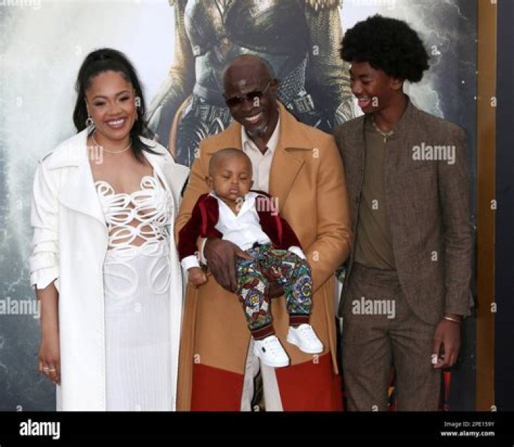 Djimon Hounsou: A Family Man