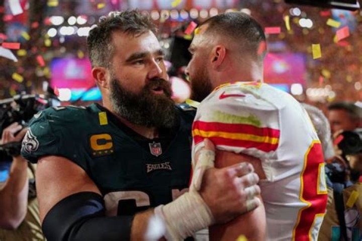 Eagles news Jason Kelce, Travis Kelce introduce New Heights apparel