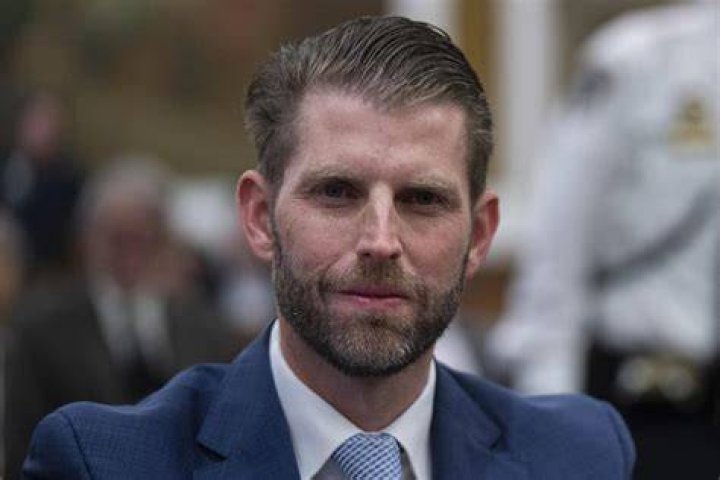 Eric Trump Appears to Steal Lemonade in Water Cup