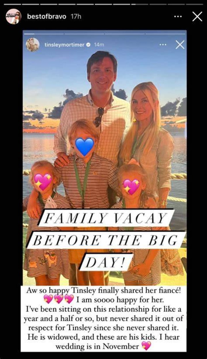 Get to Know Tinsley Mortimer's Fianc&eacute; Robert Bovard