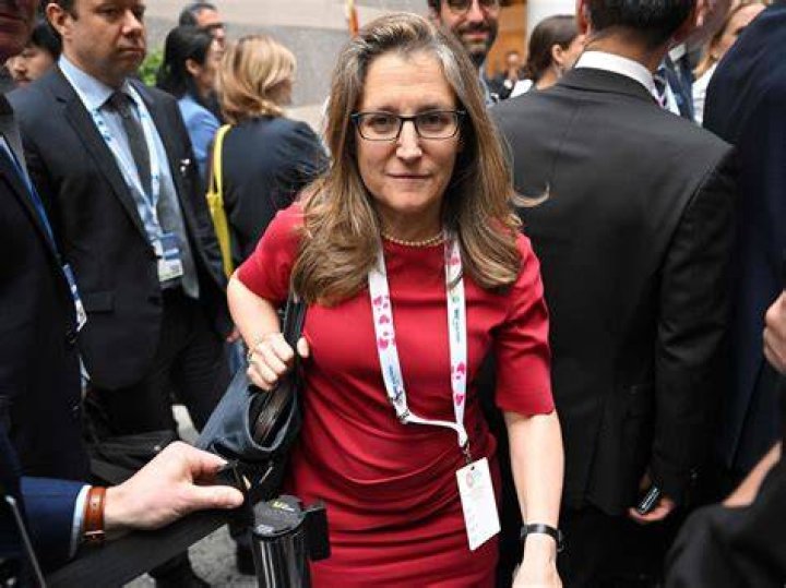 GOLDSTEIN Someone tell Freeland she’s not like the average...