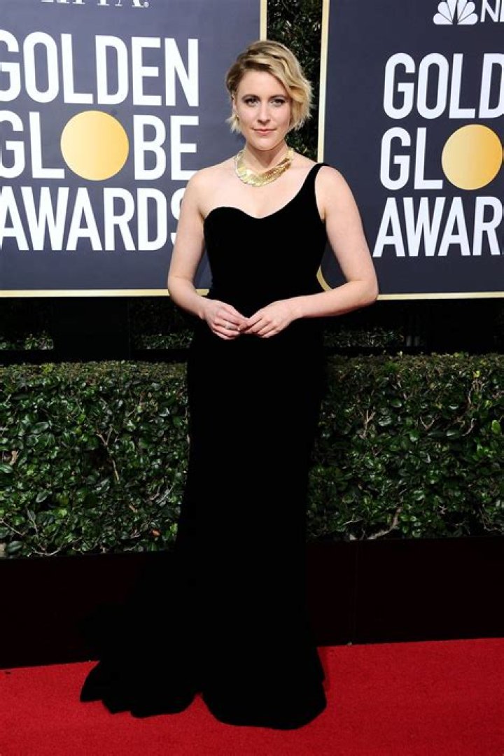 GRETA GERWIG at 75th Annual Golden Globe Awards in Beverly Hills 01/07