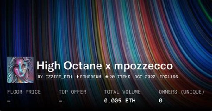 High Octane Collection OpenSea