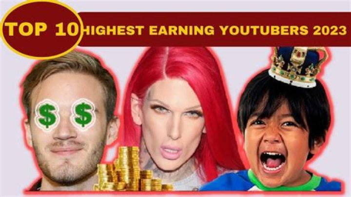 Highest earning YouTubers of 2018 7yearold Ryan ToysReview tops the