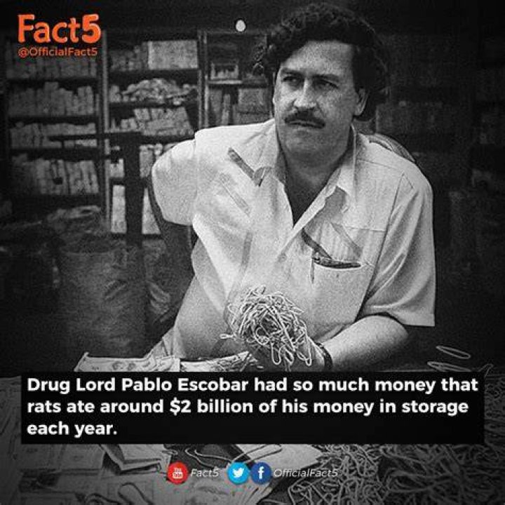 How much was Pablo Escobar worth?