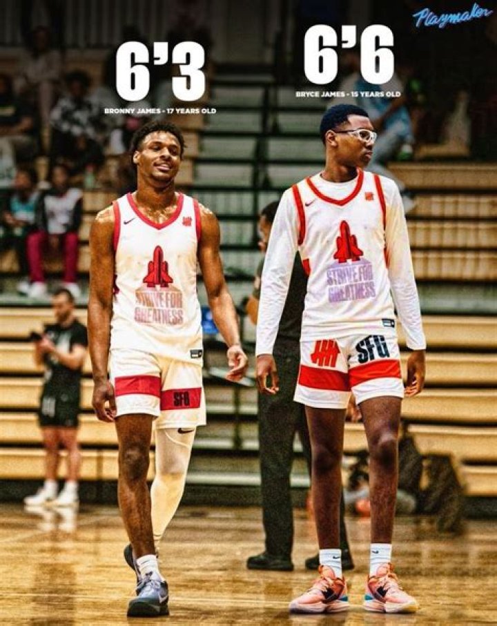 How tall is Bryce James