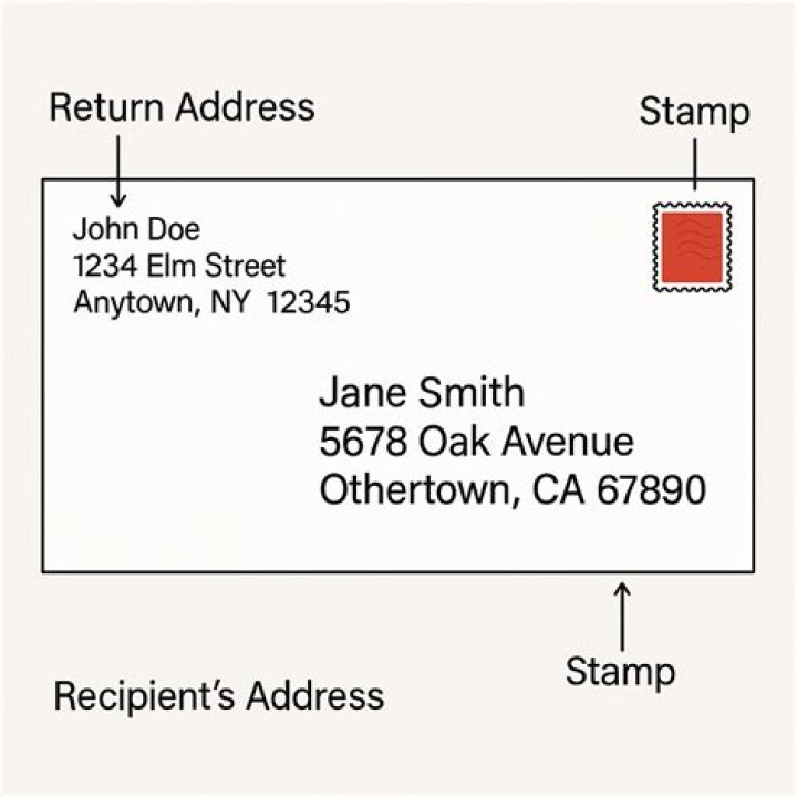 How To Write A Address On Letter