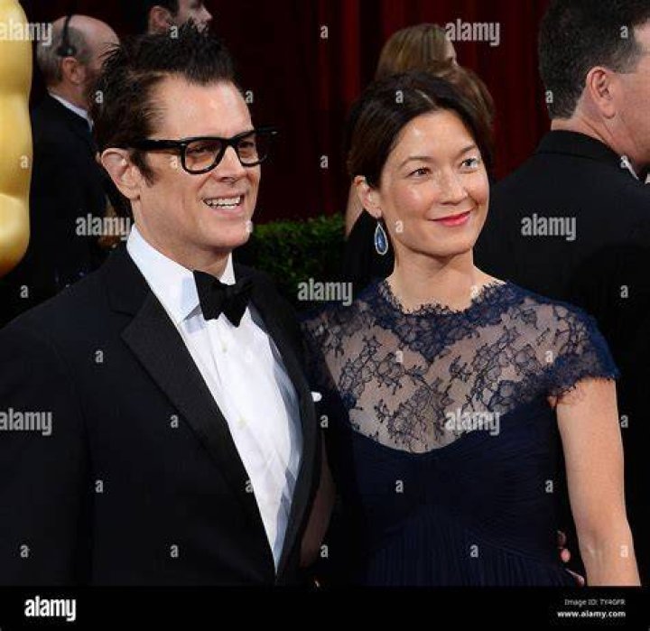 Johnny Knoxville and wife Naomi Nelson at the Los Angeles Premiere of