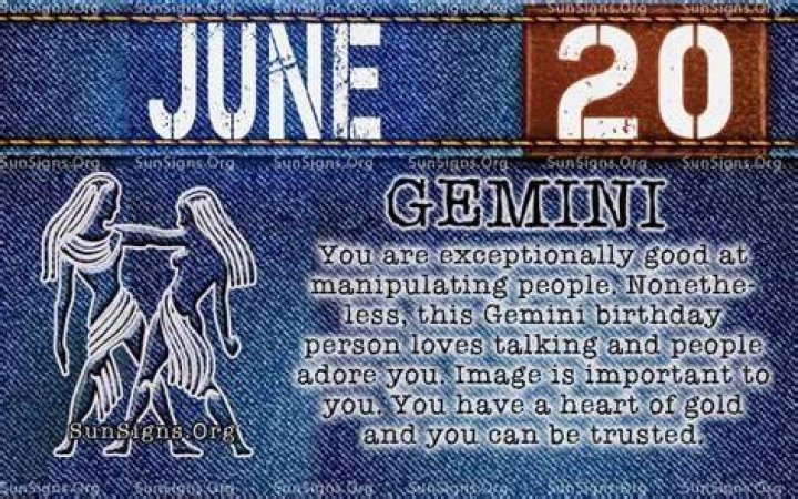 June 20 Zodiac (Gemini) Birthday Personality, Zodiac Sign