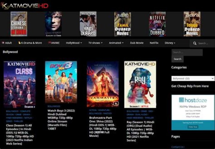 Katmoviehd Bollywood Movies Download on Kat Movie HD 2024