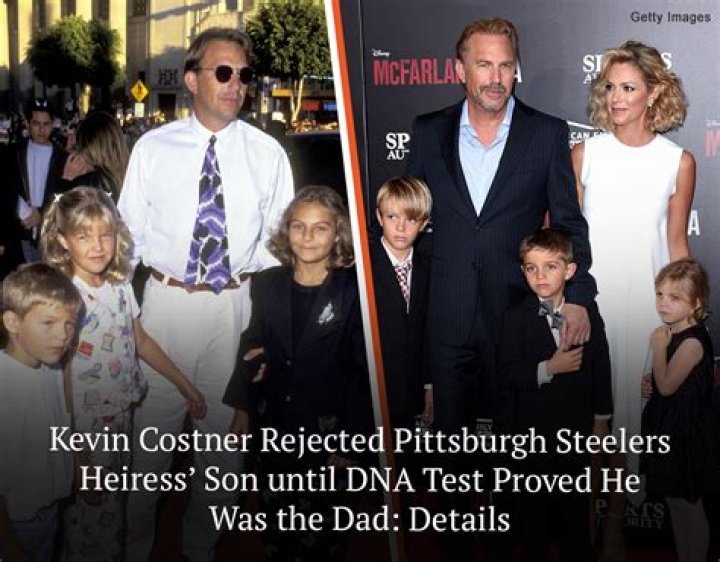 Kevin Costner took paternity test after having son with Pittsburgh