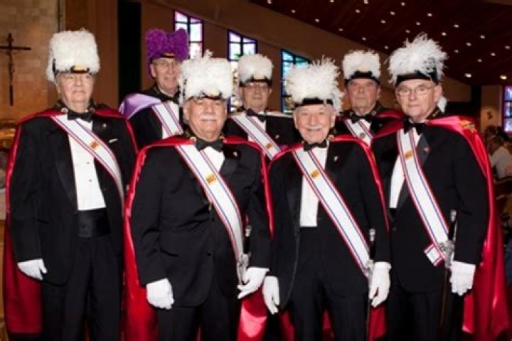 Knights of Columbus at St. Mary's Cathedral in Portland, Oregon