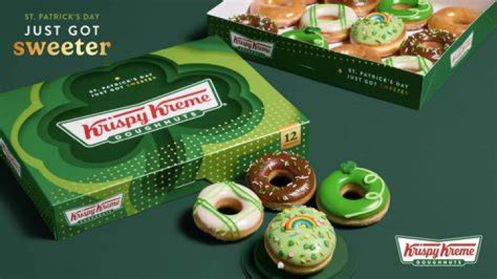 Krispy Kreme Has Green O&rsquo;riginal Glazed Donuts for St. Patrick's Day
