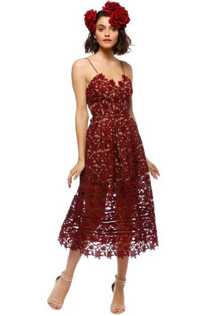 Lace Azalea Midi Dress
