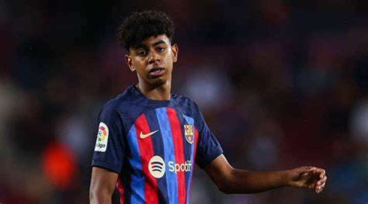 Lamine Yamal, 15, Barcelona's youngest player in more than a