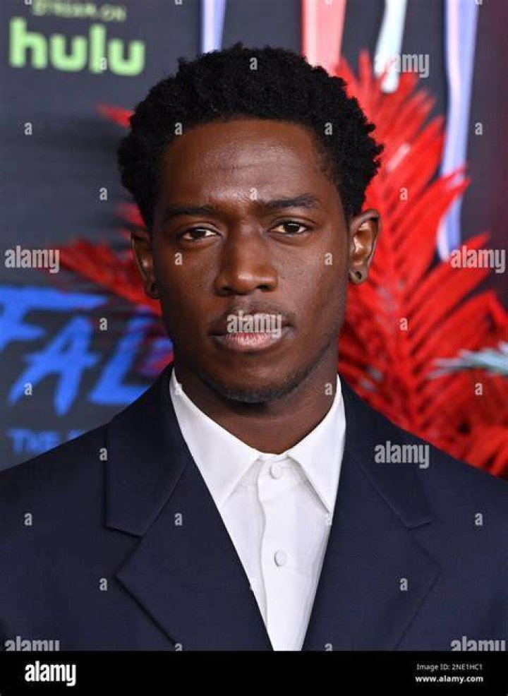 LOS ANGELES FEB 15 Damson Idris, family at the Snowfall Series Six