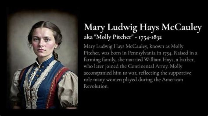 Mary Ludwig Hays &mdash; Molly Pitchers American Grill