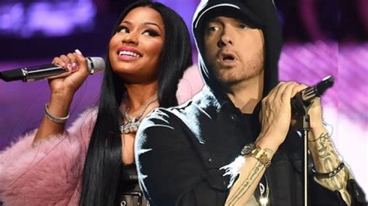 Nicki Minaj and Eminem 'dating' claims appear to be spoof