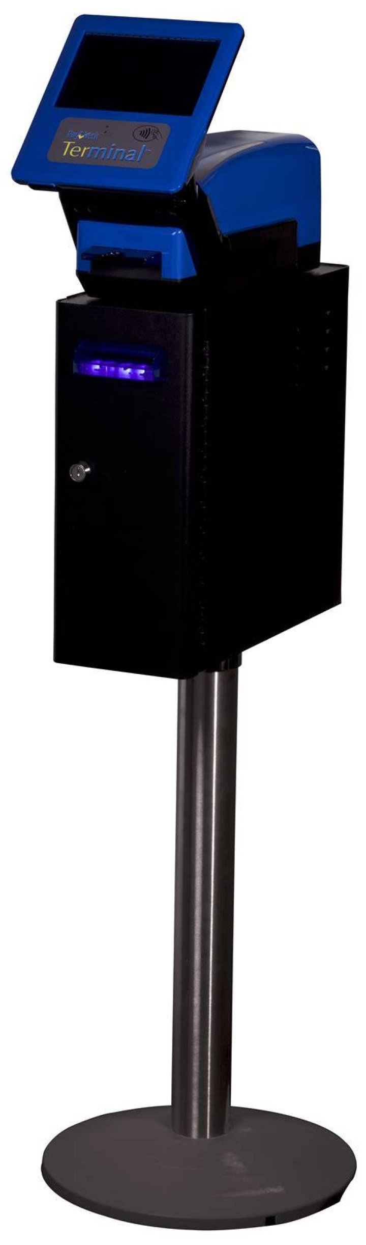 Paycheck Kiosk Blue Nanoptix