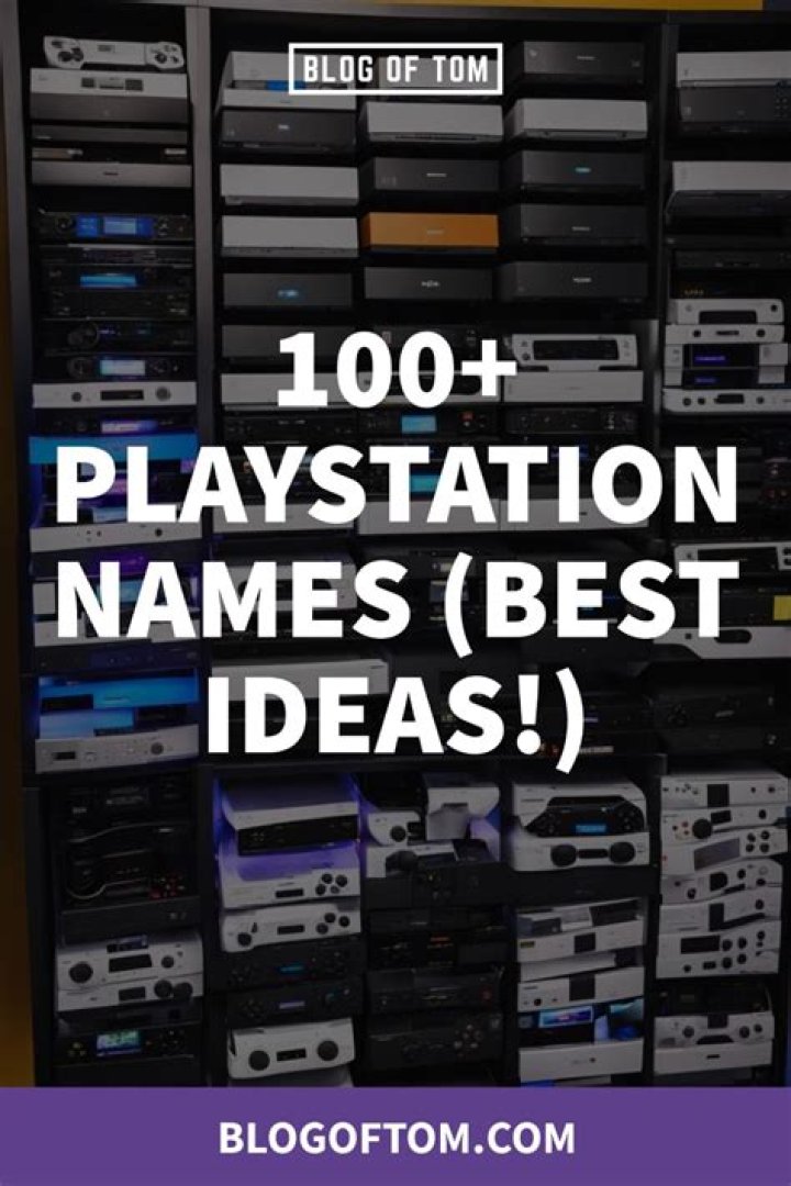 PlayStation Names 700+ Catchy and Cool Names BrandBoy