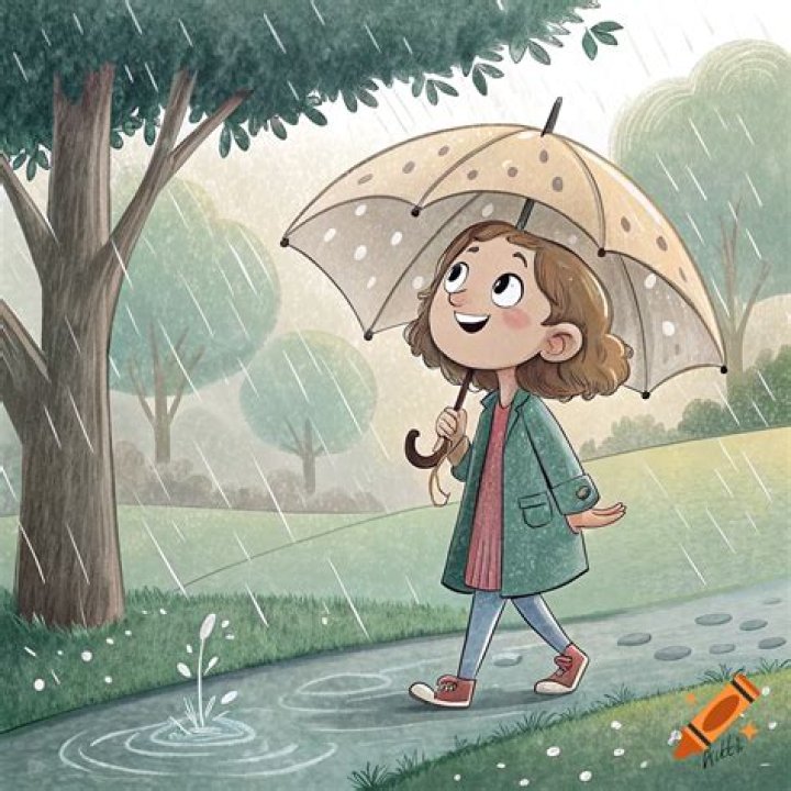 Rain on Craiyon