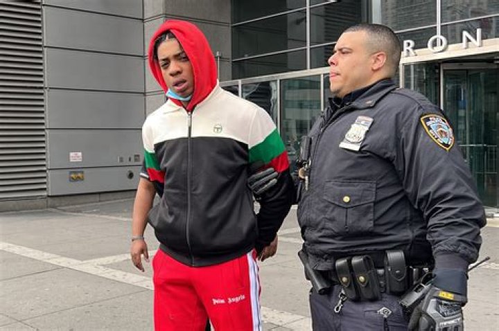 Rapper Dougie B arrested as gunfire erupts outside courthouse one day