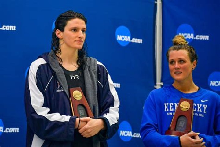 Riley Gaines Trans athletes competing with women 'not progressive'