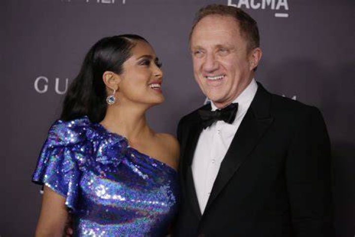 Salma Hayek and Husband's Sweetest Pictures POPSUGAR Latina Salma