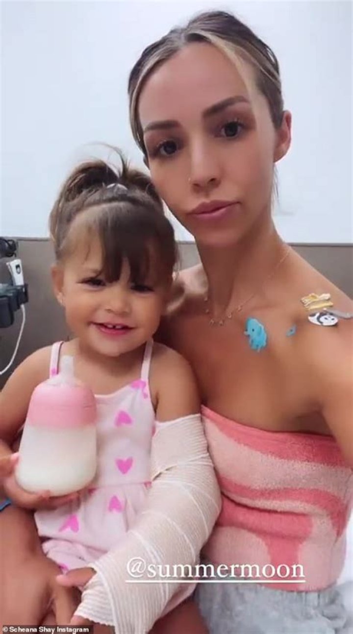 Scheana Shay&rsquo;s 2yearold daughter, Summer, falls and breaks forearm
