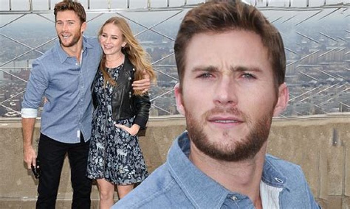 Scott Eastwood cuddles up to Britt Robertson as they promote The